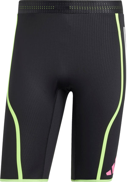 adidas Adizero Promo Mens Short Running Tights - Black