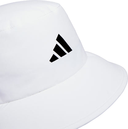 adidas RAIN.RDY Golf Bucket Hat - White