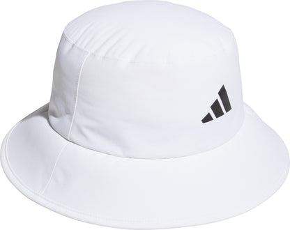 adidas RAIN.RDY Golf Bucket Hat - White