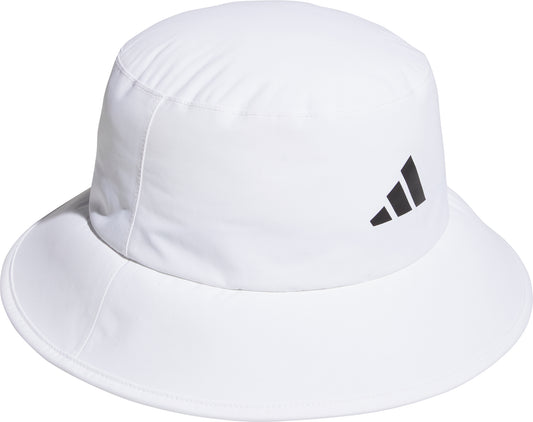 adidas RAIN.RDY Golf Bucket Hat - White