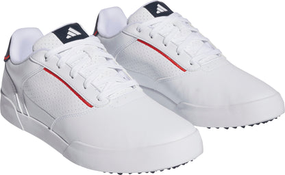 adidas RetroCross Spikeless Mens Golf Shoes - White