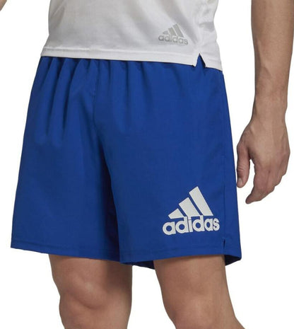 adidas Run It 7 Inch Mens Running Shorts - Blue