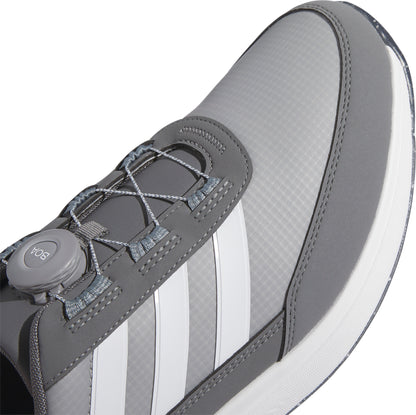 adidas S2G BOA 24 WIDE FIT Spikeless Mens Golf Shoes - Grey