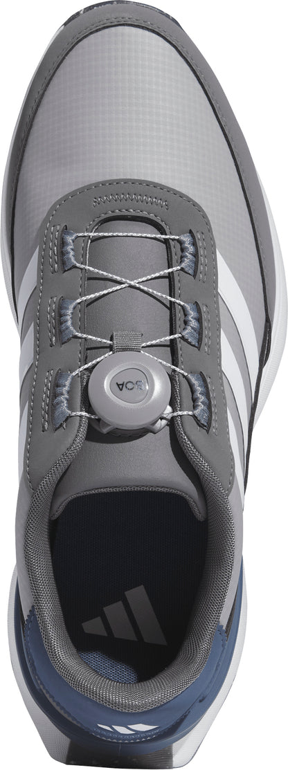 adidas S2G BOA 24 WIDE FIT Spikeless Mens Golf Shoes - Grey