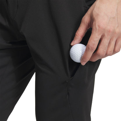 adidas Side Pocket Detail Stretch Mens Golf Pants - Black