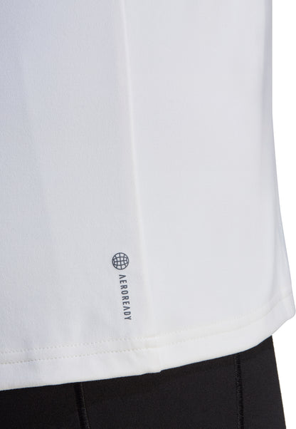 adidas Studio Womens Training Vest Tank Top - White