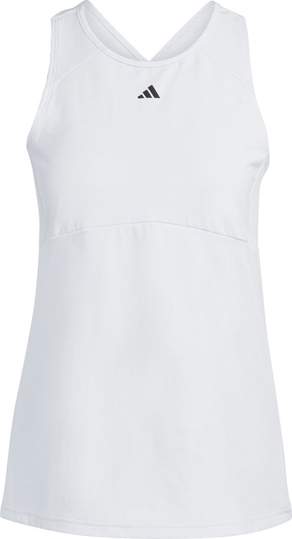 adidas Studio Womens Training Vest Tank Top - White