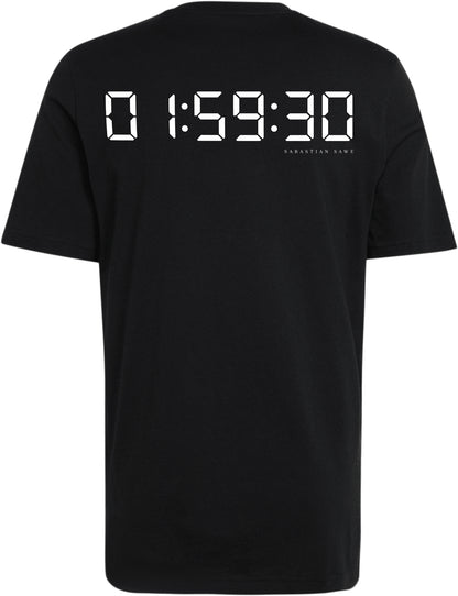 adidas Sub-2 Marathon Celebration Short Sleeve Mens Top - Black