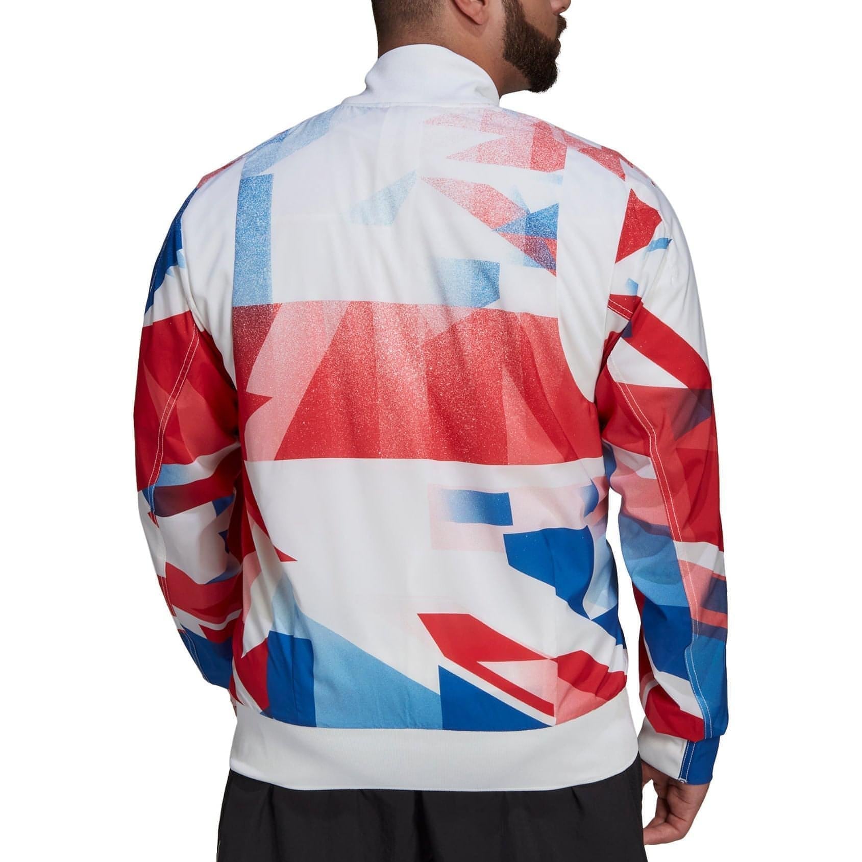 Adidas Team Gb Podium Jacket Gf0315 Back View