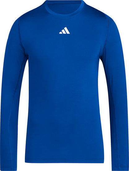 adidas Tech-Fit Long Sleeve Mens Training Top - Blue