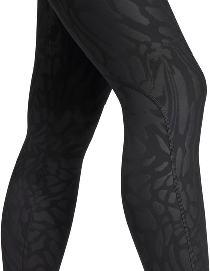 adidas Tech-Fit Printed Womens 7/8 Training Tights - Black