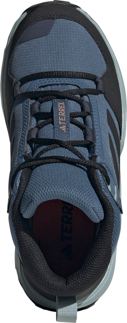 adidas Terrex AX4R Mid RAIN.RDY Junior Walking Boots - Blue