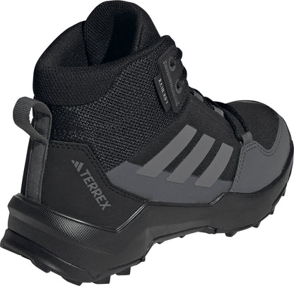 adidas Terrex AX4R Mid RAIN.RDY Junior Walking Boots - Black