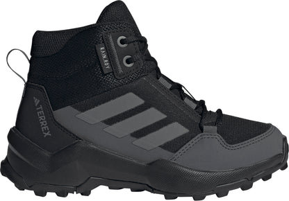 adidas Terrex AX4R Mid RAIN.RDY Junior Walking Boots - Black