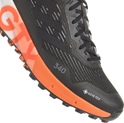 adidas Terrex Agravic Flow 2.0 GORE-TEX Mens Trail Running Shoes - Black