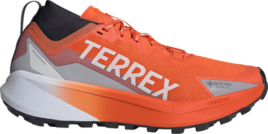 adidas Terrex Agravic GORE-TEX Mens Trail Running Shoes - Orange