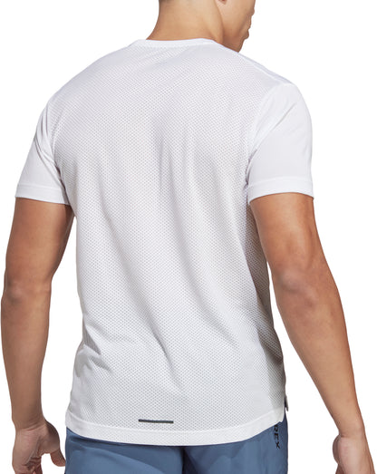 adidas Terrex Agravic Short Sleeve Mens Running Top - White
