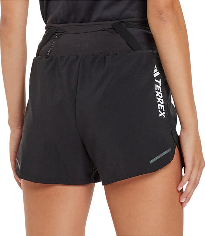 adidas Terrex Agravic 3 Inch Womens Running Shorts - Black
