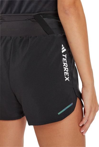 adidas Terrex Agravic 3 Inch Womens Running Shorts - Black