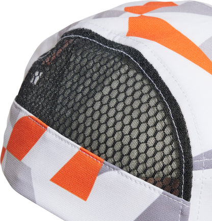 adidas Terrex ClimaCool 5 Panel Graphic Running Cap - White
