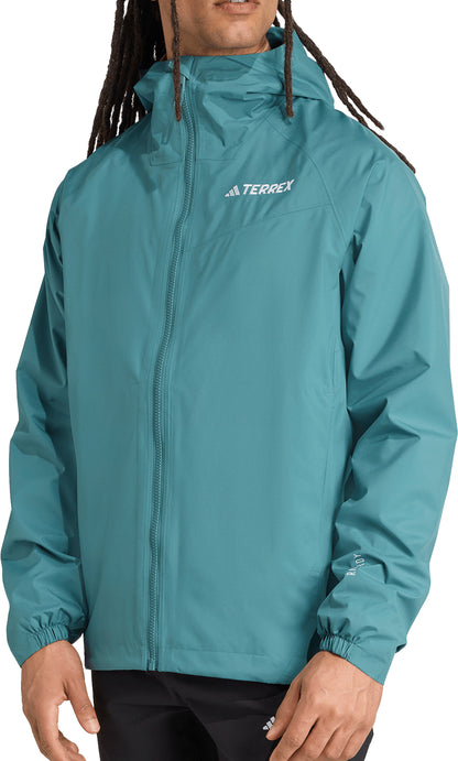 adidas Terrex Multi 2L Rain.RDY Mens Walking Jacket - Green