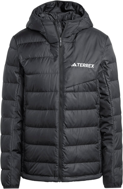 adidas Terrex Multi Light Hooded Womens Down Jacket - Black