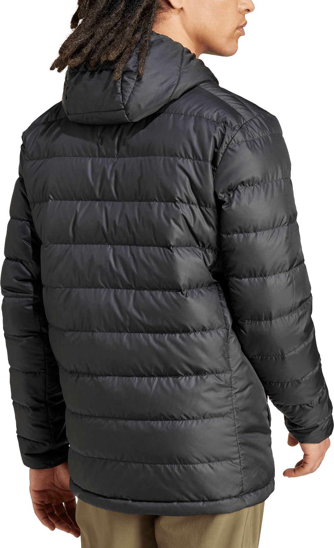 adidas Terrex Multi Light Hooded Mens Down Jacket - Black – Start