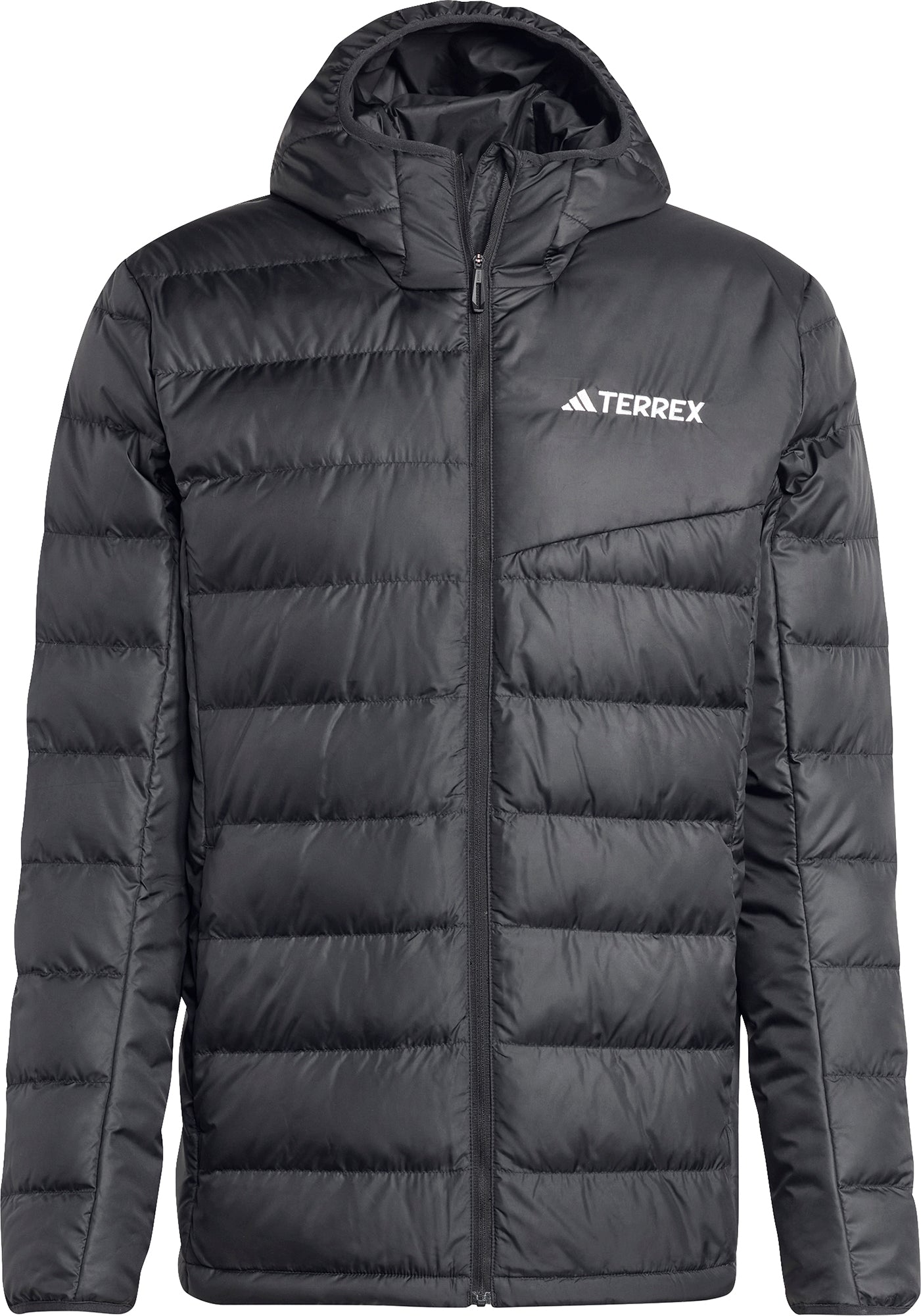 HOODED LIGHT DOWN ブラック M adidas Terrex Multi Light Hooded Mens Down Jacket - Black – Start
