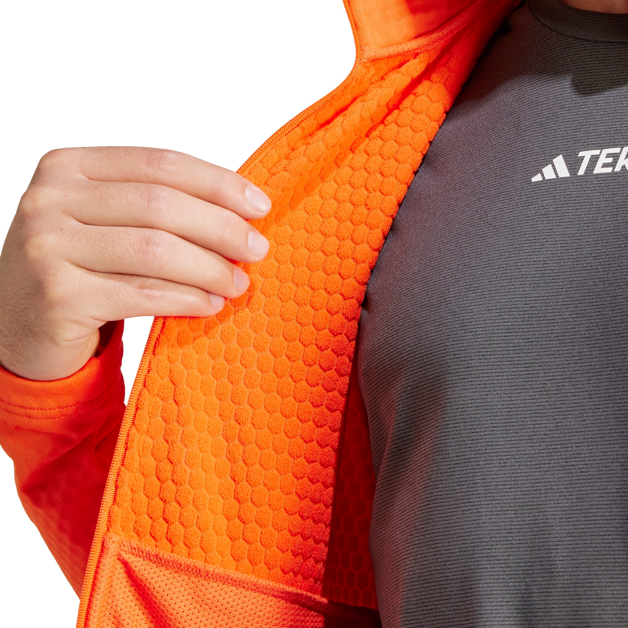 adidas Terrex Multi Light Full Zip Long Sleeve Mens Walking Top