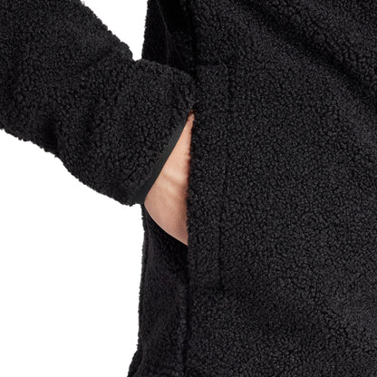 adidas Terrex Xploric High Pile Fleece Mens Sweatshirt - Black