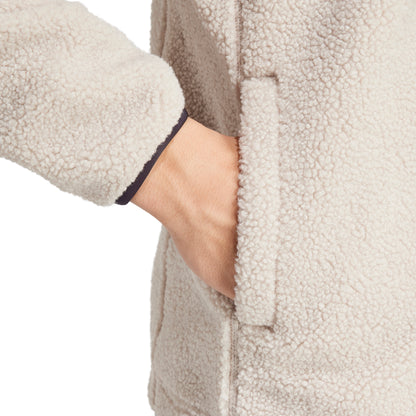adidas Terrex Xploric High Pile Fleece Mens Sweatshirt - Beige