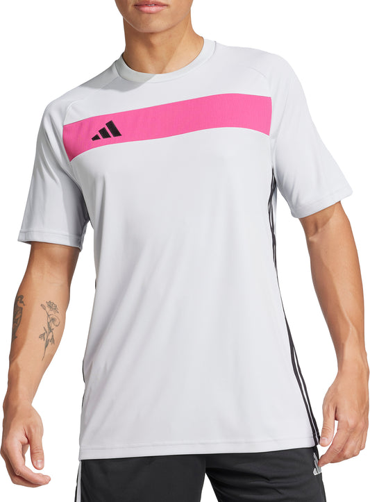 adidas Tiro 25 Essentials Short Sleeve Mens Training Top - White