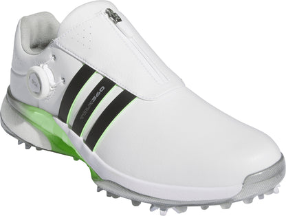 adidas Tour360 24 BOA Mens Golf Shoes - White