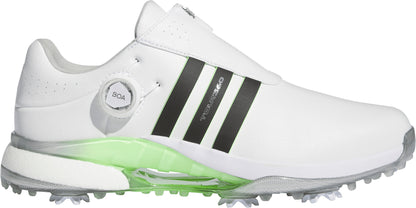 adidas Tour360 24 BOA Mens Golf Shoes - White