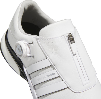 adidas Tour360 24 BOA Mens Golf Shoes - White