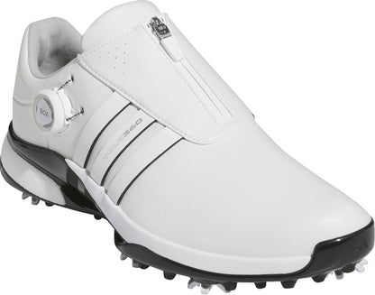 adidas Tour360 24 BOA Mens Golf Shoes - White