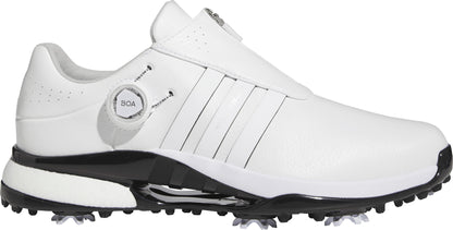 adidas Tour360 24 BOA Mens Golf Shoes - White