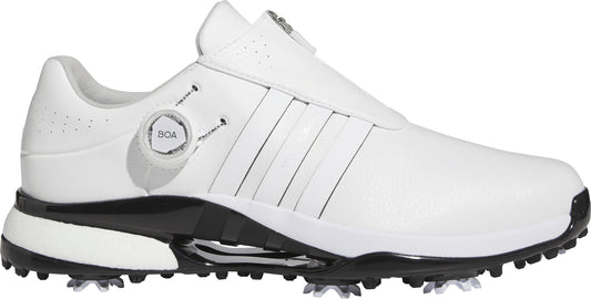 adidas Tour360 24 BOA Mens Golf Shoes - White
