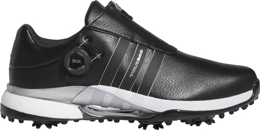 adidas Tour360 24 BOA Mens Golf Shoes - Black