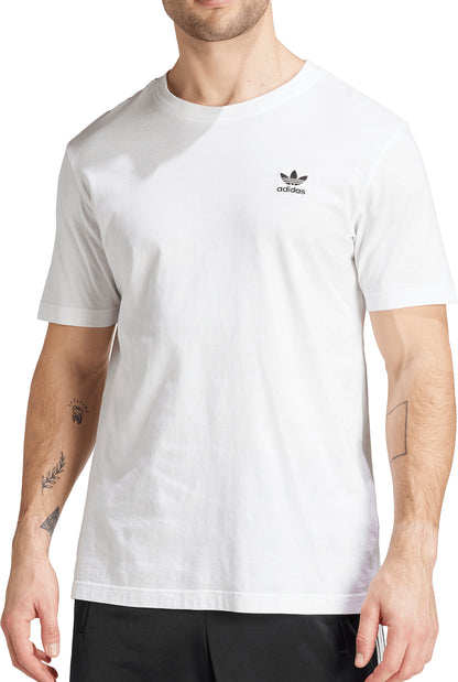 adidas Trefoil Essentials Short Sleeve Mens Top - White