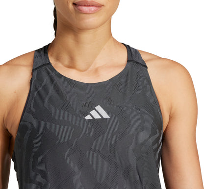 adidas Ultimate Engineered ClimaCool+ Womens Running Vest Tank Top - Black