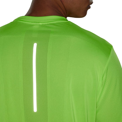 adidas Ultimate Engineered Knit Short Sleeve Mens Running Top - Yellow