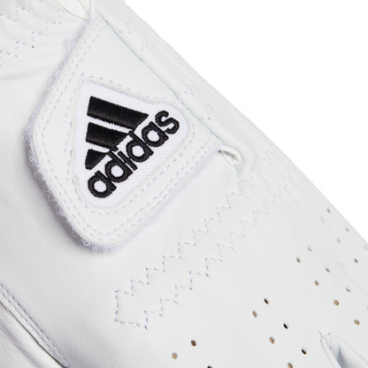 adidas Ultimate Leather Single Left Hand Golf Glove - White