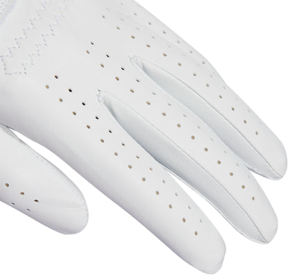 adidas Ultimate Leather Single Left Hand Golf Glove - White