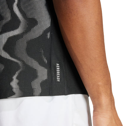 adidas Ultimate UB Short Sleeve Mens Running Top - Black