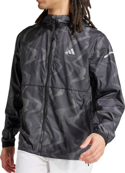 adidas Ultimate WIND.RDY Mens Running Jacket - Black