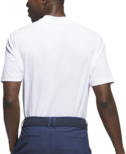 adidas Ultimate365 Tour Short Sleeve Mens Golf Polo Shirt - White