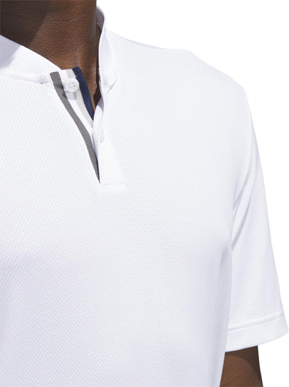 adidas Ultimate365 Tour Short Sleeve Mens Golf Polo Shirt - White