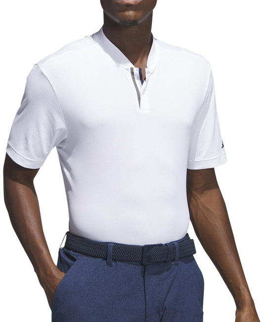 adidas Ultimate365 Tour Short Sleeve Mens Golf Polo Shirt - White
