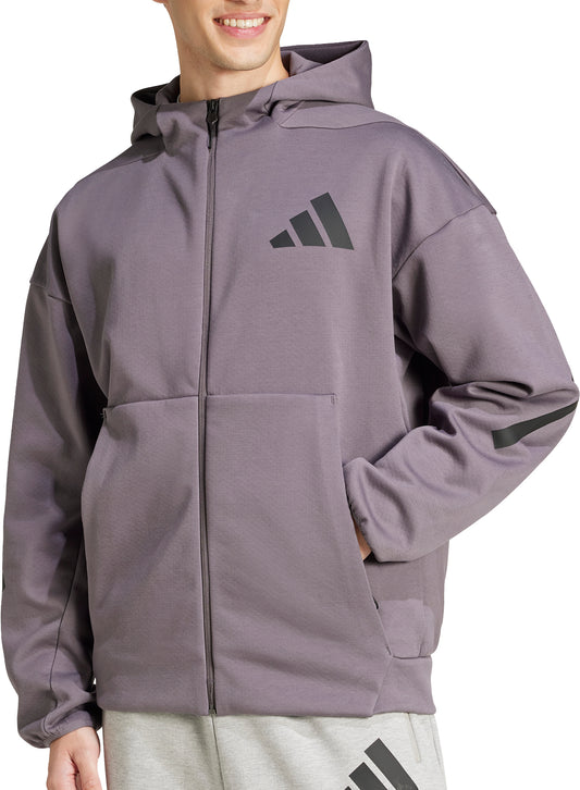 adidas Z.N.E Mens Training Track Jacket - Grey